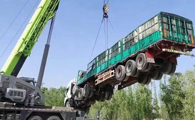 淇县道路脱困救援案例